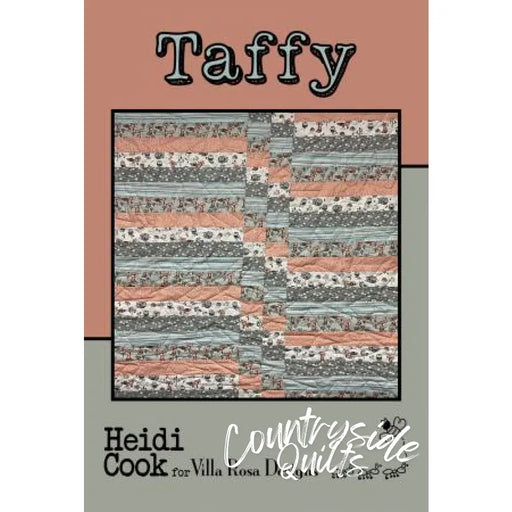 Villa Rosa Designs - Taffy - Post Card Quilt Pattern taffy