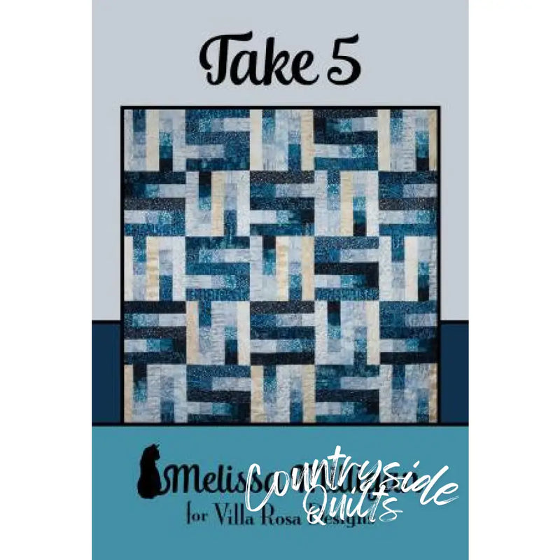 Villa Rosa Designs - Take 5 - Post Card Quilt Pattern