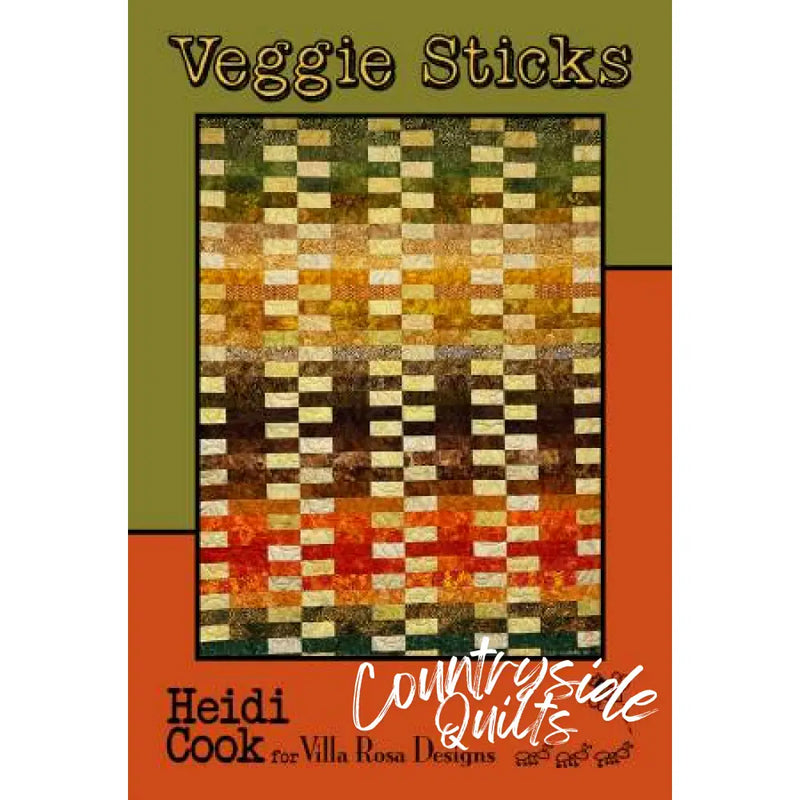 Villa Rosa Designs - Veggie Sticks - Post Card Quilt