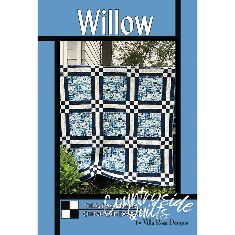 Villa Rosa Designs - Willow - Post Card Quilt Pattern willow