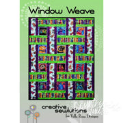 Villa Rosa Designs - Window Weave - Post Card Quilt Pattern