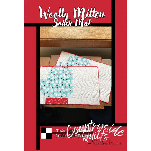 Villa Rosa Designs - Woolly Mitten Snack Mat - Post Card