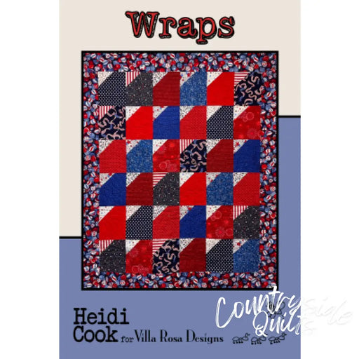 Villa Rosa Designs - Wraps - Post Card Quilt Pattern wraps