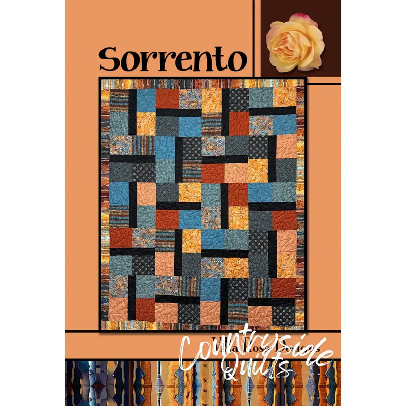 Villa Rosa Desigsn - Sorrento- Post Card Quilt Pattern