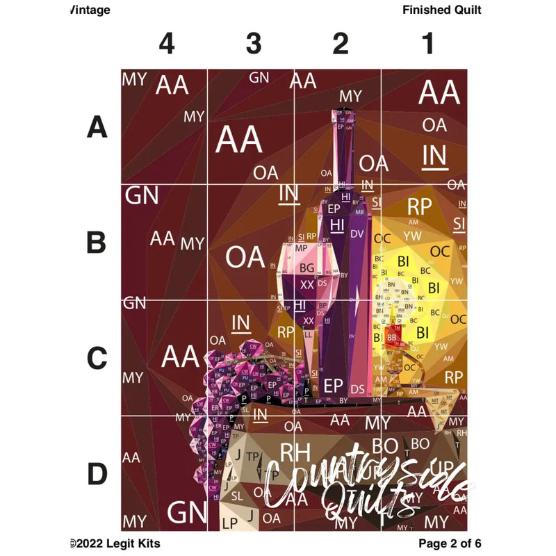 Vintage Quilt Kit QK041
