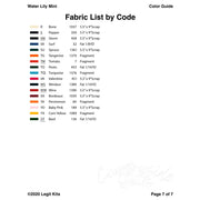 Water Lily Mini Pattern PT007