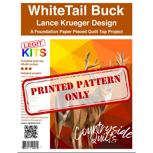 White Tail Buck Pattern PT021