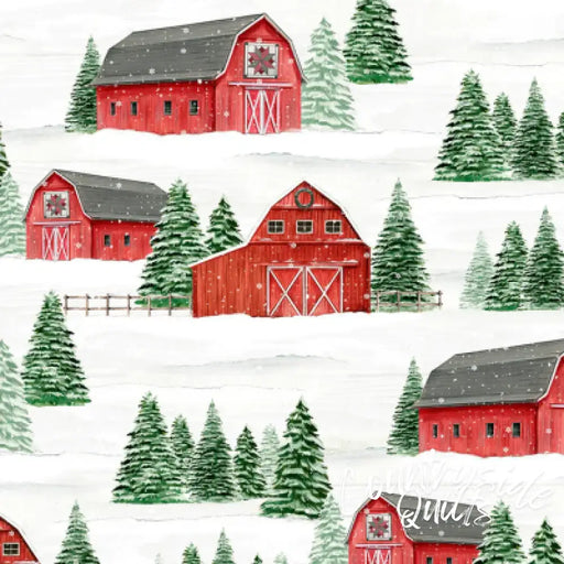 Wilmington Prints Country Cardinals Scenic Multi