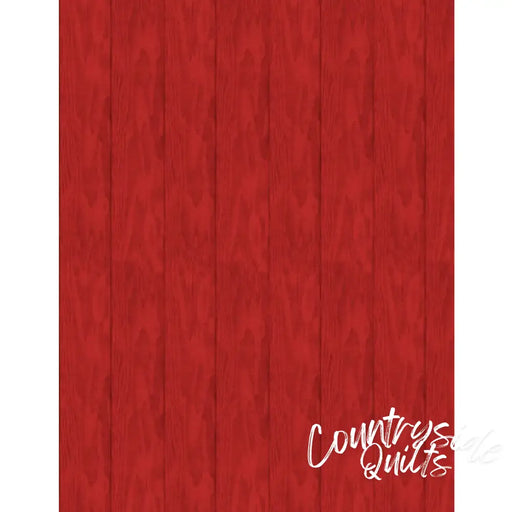 Wilmington Prints - Country Cardinals Wood Texture Red