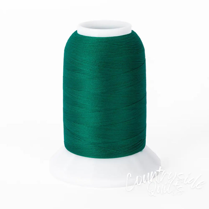 Woolly Nylon Extra #527 - Kelly Green Mini Cone Thread